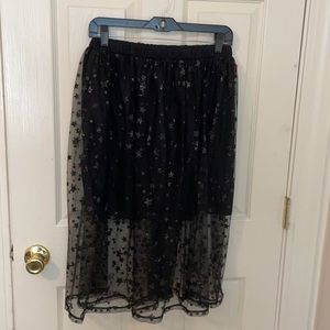 Sparkle star skirt